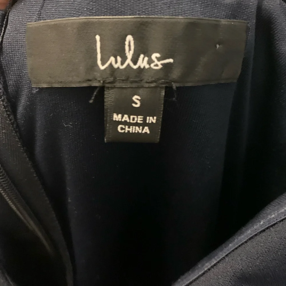 Lulus Women’s Small Navy Blue Dress - Picture 4 of 4